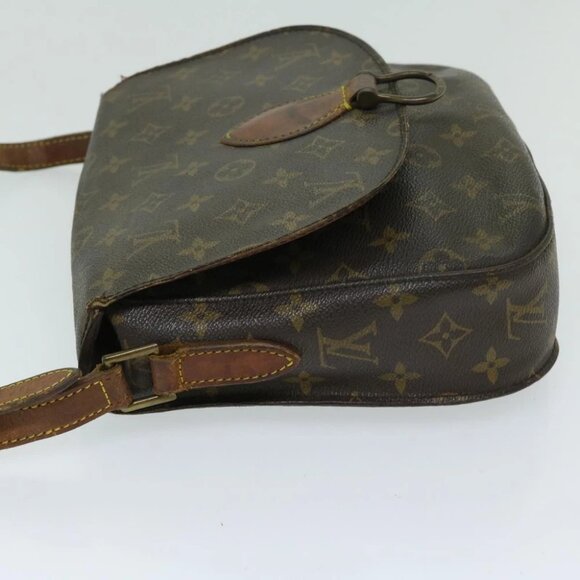 LOUIS VUITTON Monogram Saint Cloud GM Shoulder Bag M51242 LV Auth 67890 - Picture 4 of 15